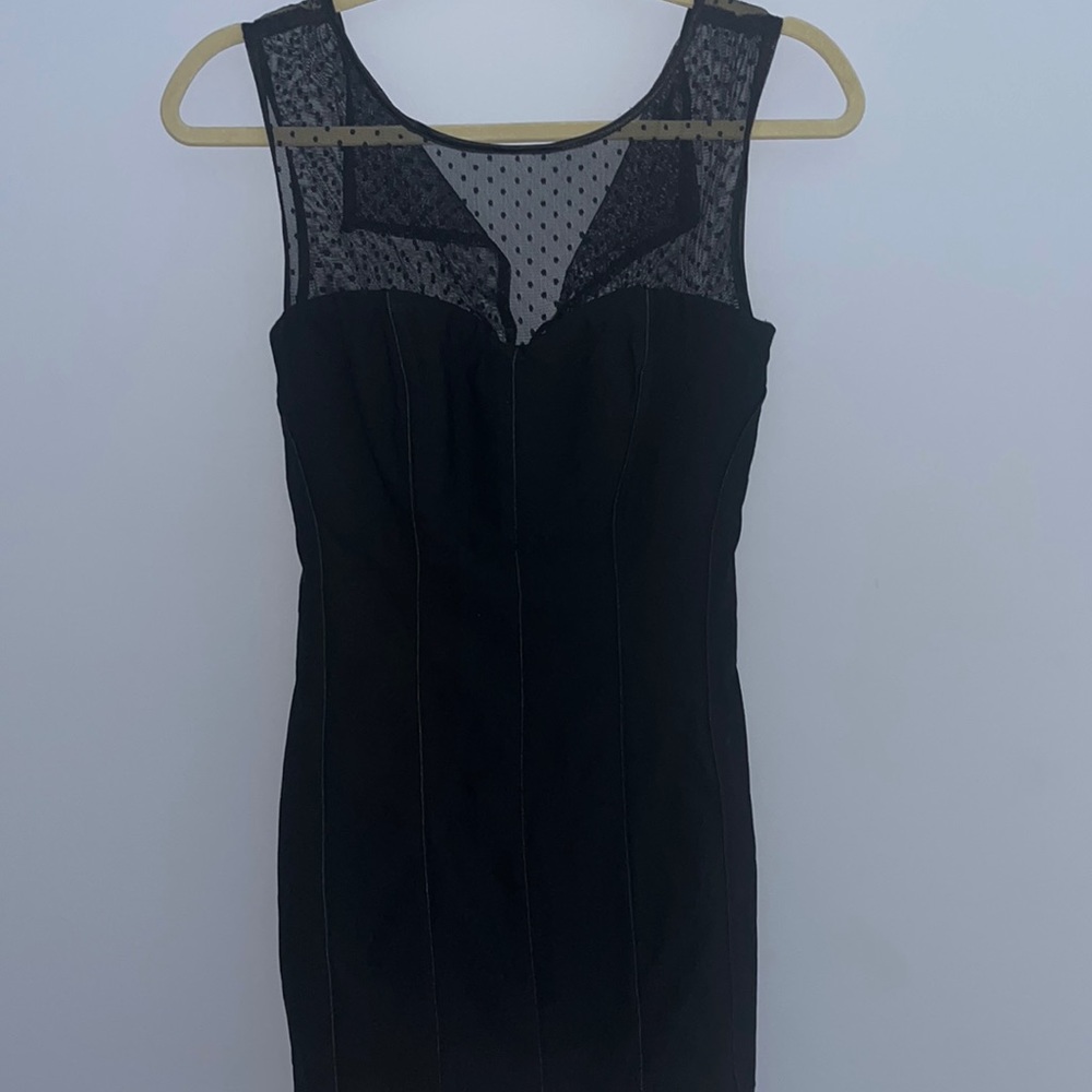 Speekless Size 3 black mini dress